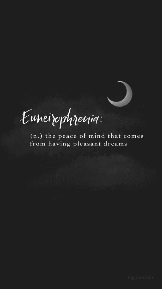 a black and white photo with the words,'ennepreair on the face of mind that comes from having pleasant dreams '