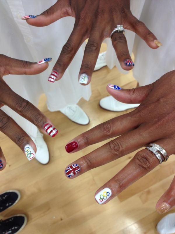 Twitter / RalphLauren: Team USA Volleyball stays ... #Nail Nails Volleyball, Volleyball Nails, Olympic Nails, Usa Volleyball, Usa Nails, Nail Designs Pictures, Nail Polish Art, Nails For Kids, Cute Nail Designs