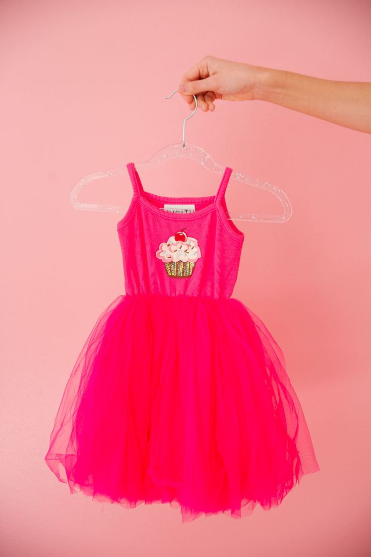 MINI KIDS CUPCAKE TULLE DRESS DRESS Judith March Sweet Tutu Dress For Dress-up, Cute Sleeveless Tulle Tutu Dress, Playful Pink Twirl Dress For Playdate, Sweet Ruffled Tutu Dress, Pink Fun Tulle Tutu Dress, Fun Pink Twirl Dress For Playtime, Fun Pink Tulle Tutu Dress, Sweet Sleeveless Tutu Dress With Ruffles, Playful Sleeveless Tutu Dress With Ruffles