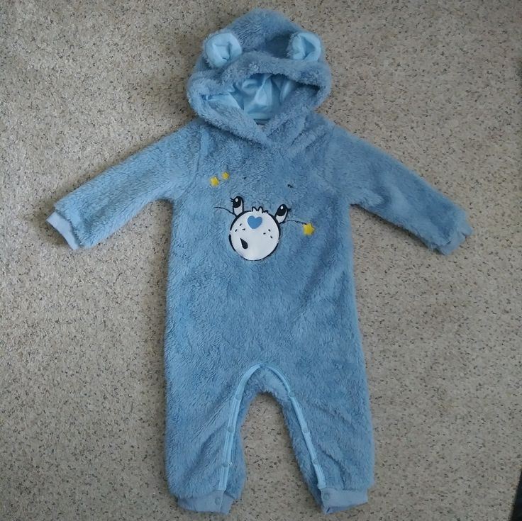 New Care Bears X Patpat Fuzzy Bodysuit. Size 9-12 Months. Make A Offer Bundle More Stuff And Send A Offer Playful Blue Jumpsuits And Rompers For Loungewear, Cute Blue Long Sleeve Jumpsuits And Rompers, Blue Long Sleeve Jumpsuits And Rompers For Playtime, Long Sleeve Blue Bodysuit For Playwear, Playful Blue Long Sleeve Onesie, Cute Long Sleeve Blue Bodysuit, Cute Blue Winter Onesie, Playful Blue Onesie For Loungewear, Cute Blue Onesie For Playtime