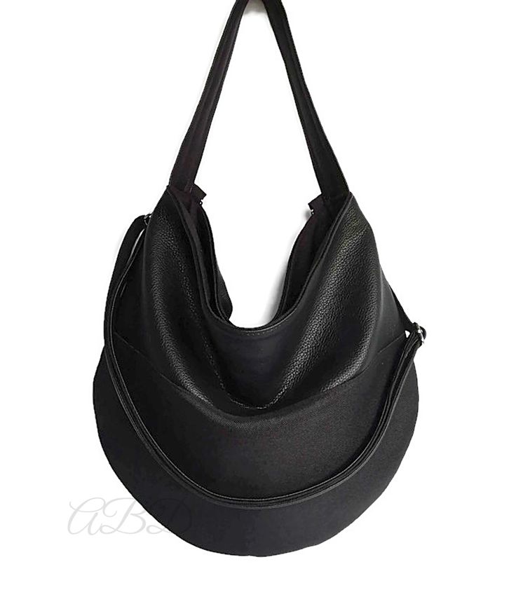 "Black hobo bag Black handbag Black vegan bag Large shoulder bag Slouchy hobo purse Slouchy hobo bag Hobo purse bag Handbag women Bag woman Cross body bag Cross body purse Vegan purse black Black bag large This is a comfortable and capacious bag. Women handbag.Its simple and functional character allows you to fit everything you need inside throughout your entire day. It is voluminous yet neat, making it a great addition to a loose fitting and elegant clothing. This vegan purse bag is made for wo Everyday Black Bag, Black Hobo Bag, Slouchy Hobo Bag, Large Hobo Bag, Vegan Bag, Vegan Purses, Vegan Handbags, Women Crossbody Bag, Faux Leather Bag