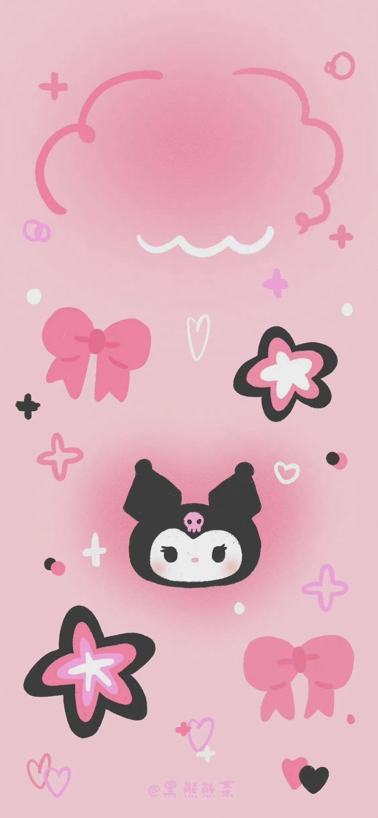 first post hope you like it please tag creator if you know Kuromi Wallpaper Iphone Lockscreen, Pink Kuromi Wallpaper, Hello Kitty Lockscreen Wallpaper, Lockscreen Hello Kitty, Kawaii Hello Kitty Wallpaper, My Melody Lockscreen, Sanrio Phone Wallpaper, Cute Kuromi Wallpaper, Kuromi Lockscreen