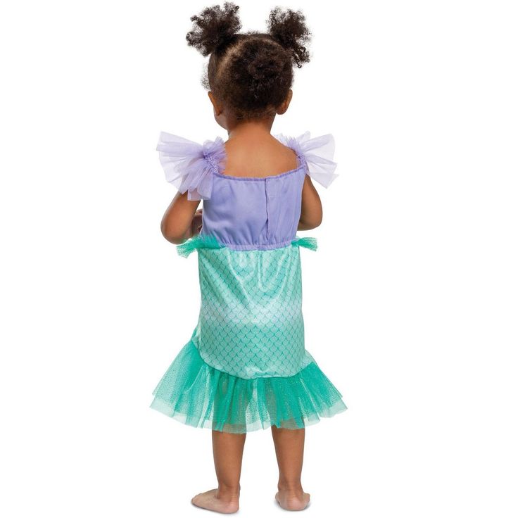 Your little one can become a little mermaid when you dress her in this adorable costume. This Ariel Infant Costume is perfect for even the smallest Disney fan! It's perfect for baby's first Halloween or baby's first trip to Disneyland! This cute costume will make her look like the little princess she is. Disney Ariel Costume, Embellished Outfit, Mermaid Costume Kids, Toddler Boy Costumes, Ariel Costume, Ariel Costumes, Little Mermaid Costume, Baby Costume, Girls Disney