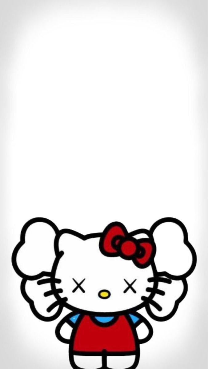 an image of a hello kitty character