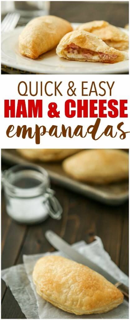 ham and cheese empanadas are the perfect appetizer for any meal