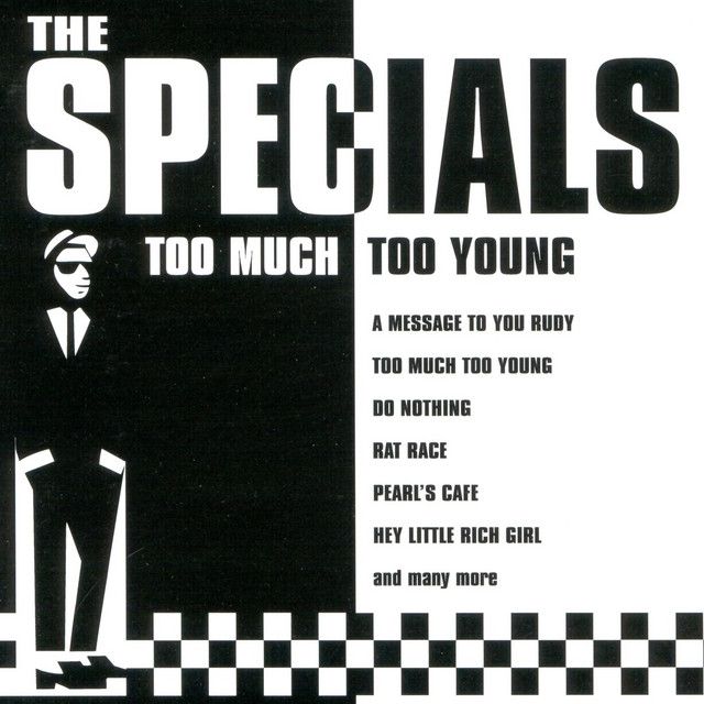 the specials too much to young album cover