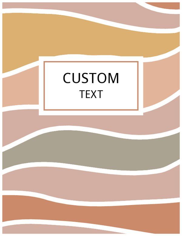 an abstract background with wavy lines in shades of orange, yellow and grey that can be used as a custom text box