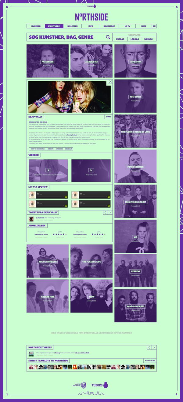 an image of a website page with many pictures on it and the words, n'r