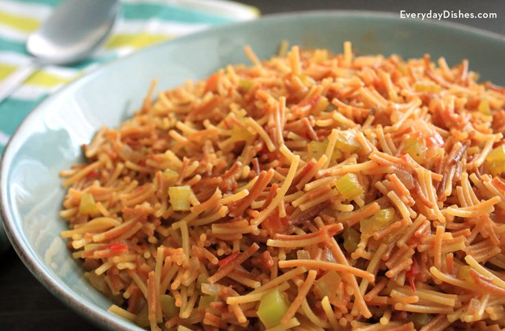 a close up of a bowl of food on a table