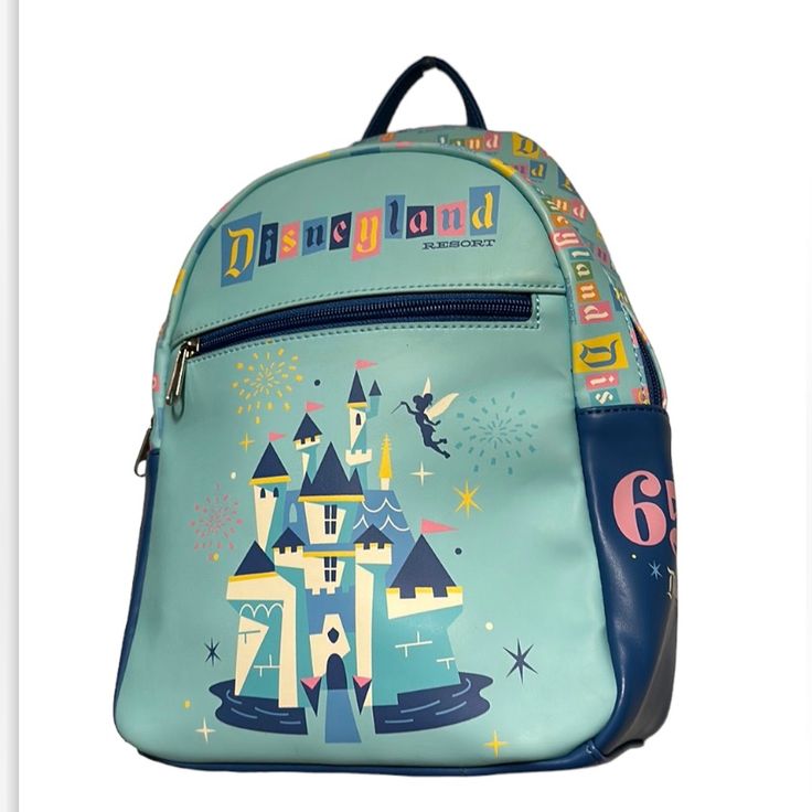 New Funko Disneyland 65th Anniversary Mini Backpack Brand New, Authentic Disney Item. Bag Has Never Been Used And The Tags Are Still Attached. Dimensions: 9” W X 13” H X 4” D. Item Loc Back Ep-Dr Multicolor Backpack For Theme Park, Cute Standard Backpack For Theme Parks, Cute Standard Backpack For Theme Park, Disney Style Daily Backpack, Disney Style Bags With Zipper For Back To School, Disney Back To School Bags With Zipper Closure, Back To School Disney Bags With Zipper, Back To School Backpack For Theme Park, Disney Bags For Daily Use And Back To School