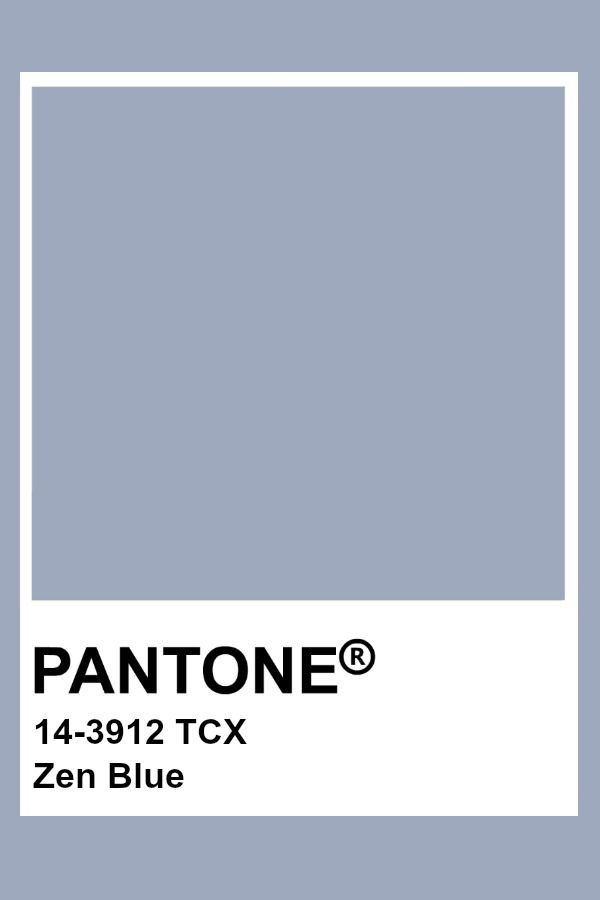 the pantone color is shown in white and blue, with an open rectangle on top