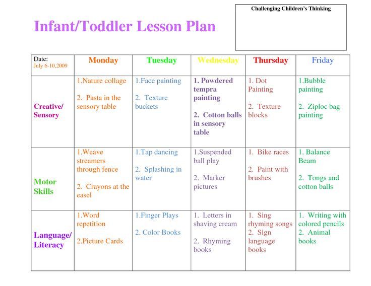 the inflatable toddler lesson plan is filled with activities to teach and practice