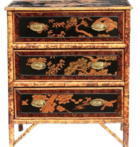 Edwardian Aesthetic, Antique Bamboo, Chinoiserie Decorating, Victorian Aesthetic, Bamboo Furniture, Tin Roof, Chinoiserie Chic, Faux Finish, Faux Bamboo