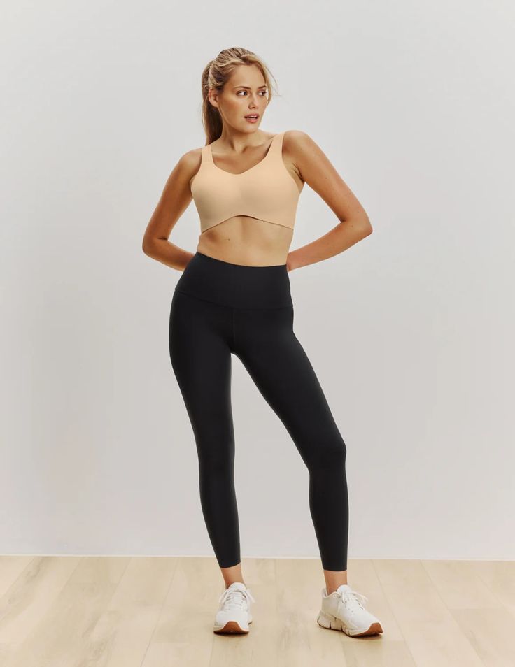 You’re in control of your performance in our most supportive sports bra ever. Made with encapsulated cups for maximum support and a locked-in feel, this bra reduces overall breast movement by 76%*. Ventilation in the front helps you stay cool throughout your workout. And the traditional adjustable hook-and-eye back closure with five rows lets you easily find the perfect fit. *During treadmill running; based on University of Portsmouth Research Group in Breast Health study, 2018. | Knix Catalyst Functional Compressive Sports Bra With Built-in Bra, Compressive Training Bra With Built-in Padding, Functional Workout Bra With Built-in Support, Sculpting Gym Activewear With Built-in Bra, Compression Gym Bra With Built-in Support, Supportive Full Coverage Sports Bra With Built-in Bra, Compressive Workout Bra With Built-in Padding, Sculpting Activewear With Built-in Padding For Workout, Full Coverage Activewear With Built-in Bra For Training