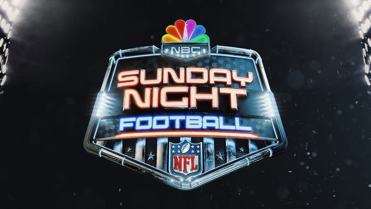 the logo for nbc's sunday night football game is seen in this undated image