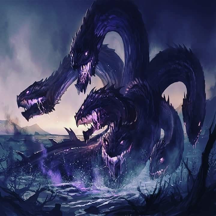 an image of a dragon in the water