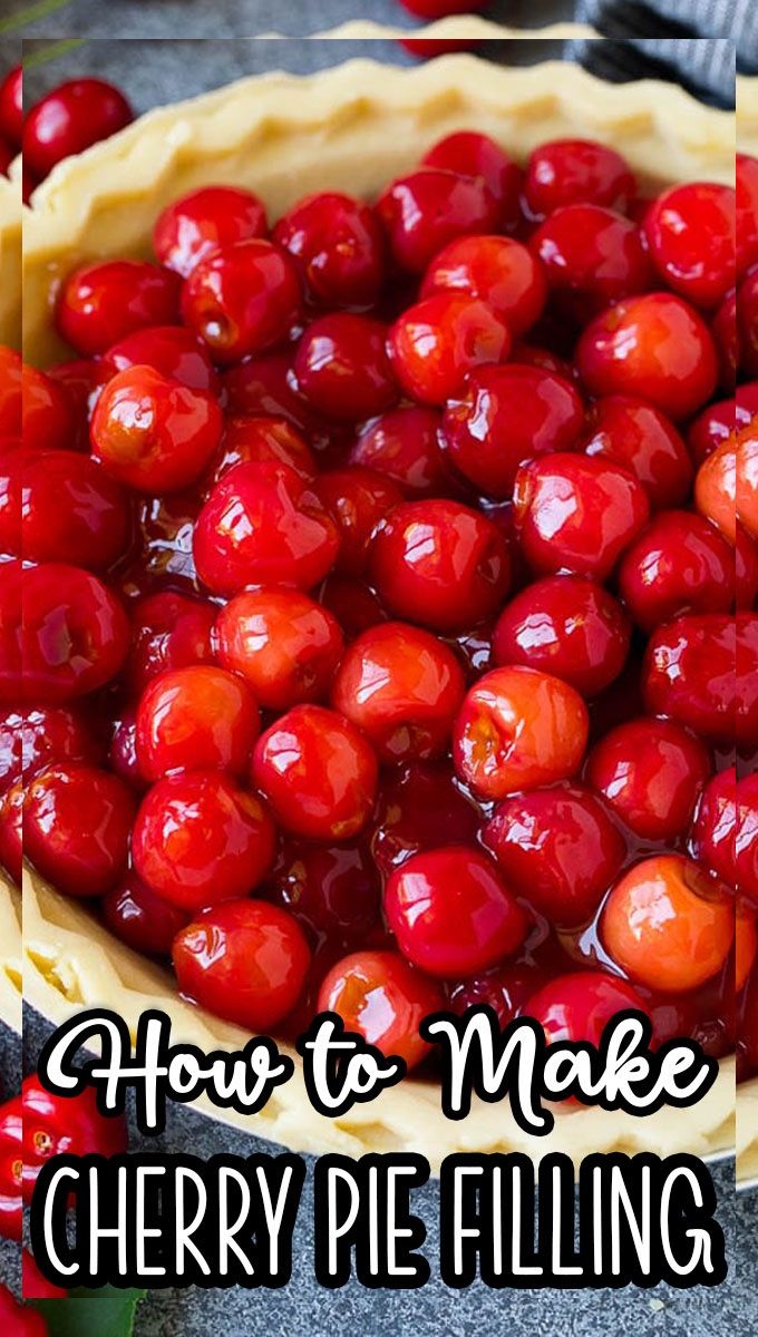 how to make cherry pie filling