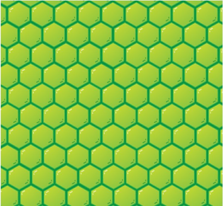 an abstract green background with hexagonal shapes