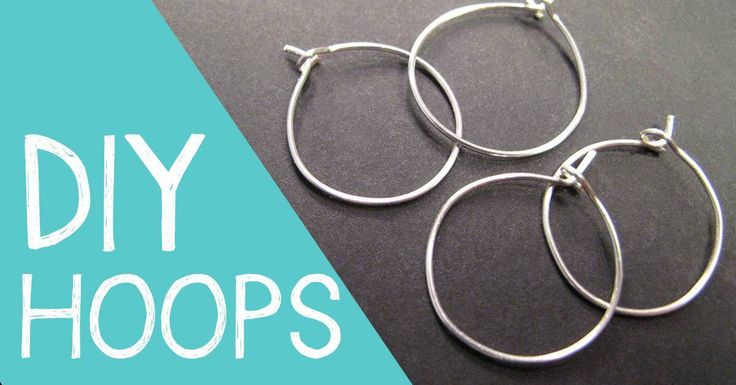 Diy Hoop Earrings, Hoop Earrings Diy, Rings Wire, Diy Wire Earrings, Diy Jewelry Rings, Wire Hoop Earrings, Diy Jewelry Display, Wire Jewelry Tutorial, Jewerly Making