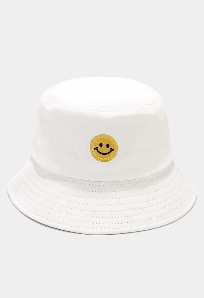 ⚡Buy 2024 Smiley Patched Bucket Hat Yellow ONE SIZE under $12.00 in Hats at AnotherChill.com Online. Style: Casual Pattern Type: Smiley Face Material: Cotton Type: Bucket Hat Gender: Unisex Occasion: Holiday/Daily. ✓2024 S/S OUTFITS. Check reviews and buy Smiley Patched Bucket Hat today. Trendy Scarves, Bucket Hat White, Bucket Hat Black, Sparkle Jewelry, Old Money Style, Mini Sweater Dress, Green Day, Exclusive Fashion, Womens Size Chart