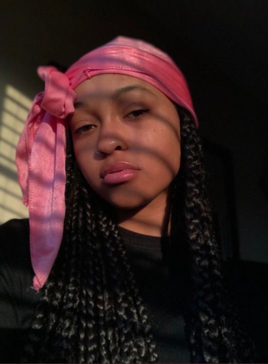 Du Rag, Pelo Afro, Hair Wraps, Baddie Hairstyles, Flawless Skin, Black Girls Hairstyles, Scarf Hairstyles, Braid Styles, Box Braids