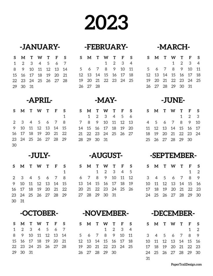 a calendar for the year 2012 - 2012 with black and white numbers on each page