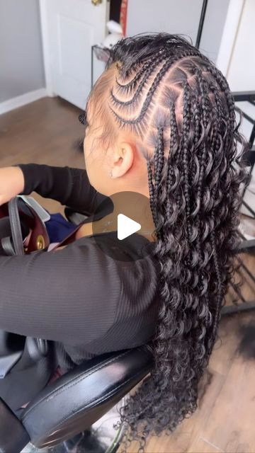 StylesByTay🌸 on Instagram: "NEW STYLE ALERT 🥰‼️  Link in bio 🥰 book under lemonade braids&knotless +boho+below butt length 🥰🥰  #braids #tampabraids #alt #atlbraider #stichbraids #lemonadebraids #video #fyp #reels" Lemonade Braids Hairstyles, Braids Knotless, Quick Braids, Lemonade Braids, Hoco Hair Ideas Curls, Hoco Hair Ideas Straight, Hoco Hair Ideas Updo Hairstyle, Hoco Hair Ideas Short, Hoco Hair Ideas Half Up