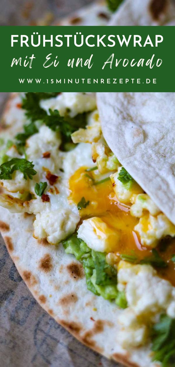 there is a tortilla with eggs and cheese on it