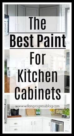 the best paint for kitchen cabinets