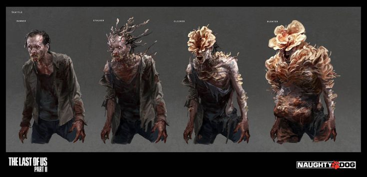 the concept art for walking dead