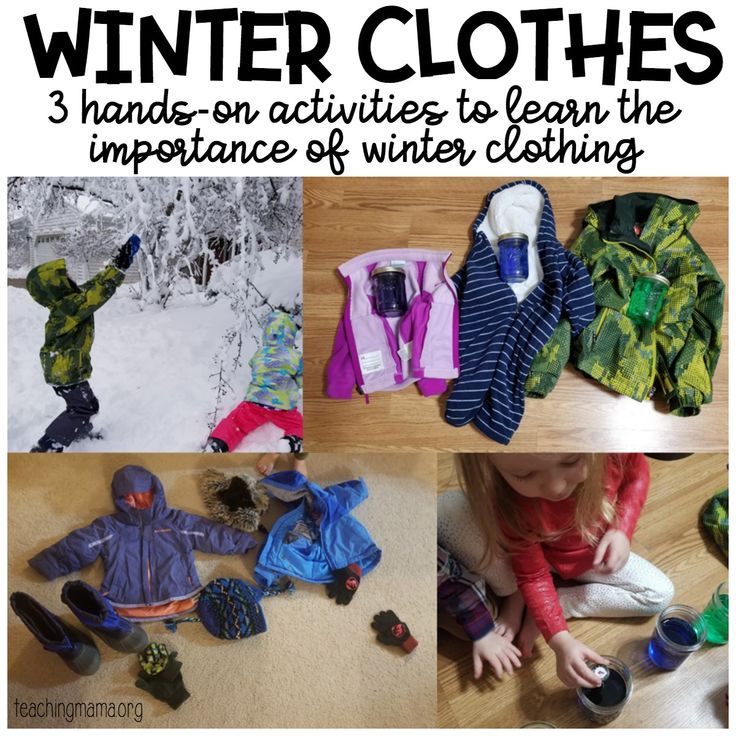 winter clothes for kids and toddlers to learn the importance of winter clothing in their homes