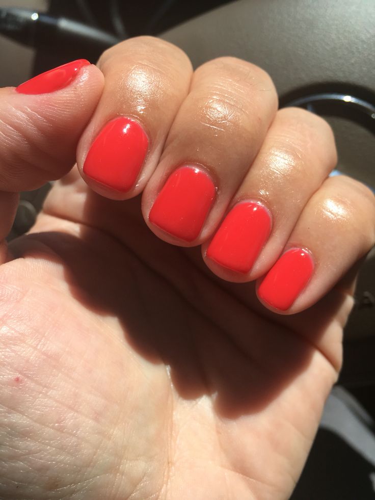 OPI Cajun Shrimp Opi Cajun Shrimp, Coral Nail Polish, Red Gel Nails, Color Change Nail Polish, Opi Nail Colors, Nails Opi, Makeup Nails Designs, Color Changing Nails, Coral Nails