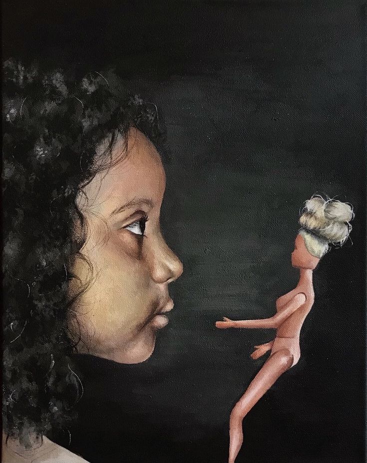 Beauty Expectations Art, Ap Art Culture, Art About Self Identity, Social Commentary Artwork, Concealed And Revealed Art, Beauty Standards Painting, Sustained Investigation Art Ideas, Beauty Standards Artwork, Childhood Art Gcse