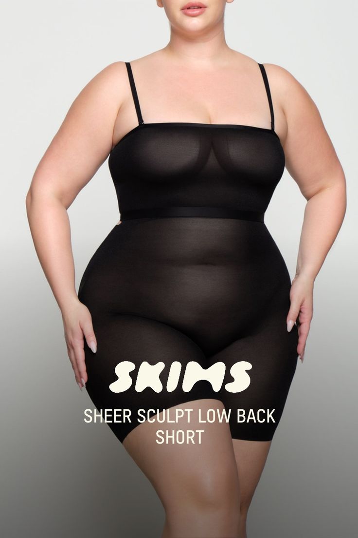 A mid-thigh short with deep low back that makes it perfect backless shapewear option for low cut clothing. Smooths and sculpts thighs and hips with silky smooth compression. | SKIMS Low Back Short | Black | 3XL | Sheer Sculpt Smoothing Sculpting Shapewear Mid-thigh Length, Sculpting Smoothing Shapewear Mid-thigh Length, Mid-thigh Length Sculpting Shapewear With Smoothing Detail, Sculpting Smoothing Mid-thigh Shapewear, Mid-thigh Length Sculpting Smoothing Shapewear, Sculpting Shapewear With Built-in Bra In Short Length, Sculpting Shapewear With Built-in Bra, Mid-thigh Length, Fitted Shapewear With Built-in Bra, Mid-thigh Length, Sculpting Shapewear With Built-in Bra, Short Length