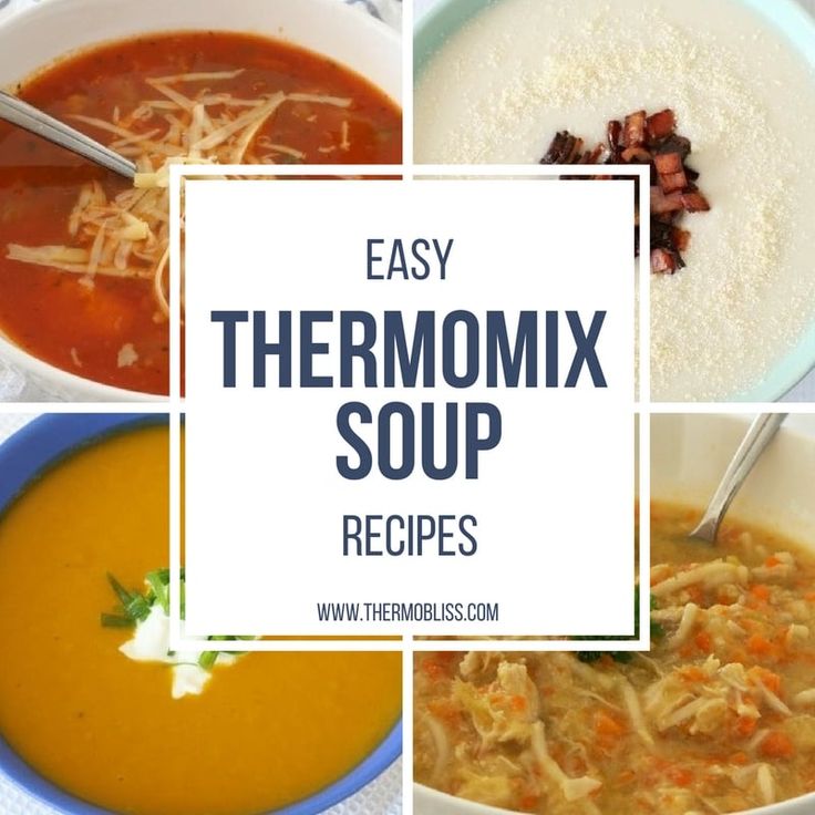 thermomix soup recipes are easy to make and delicious