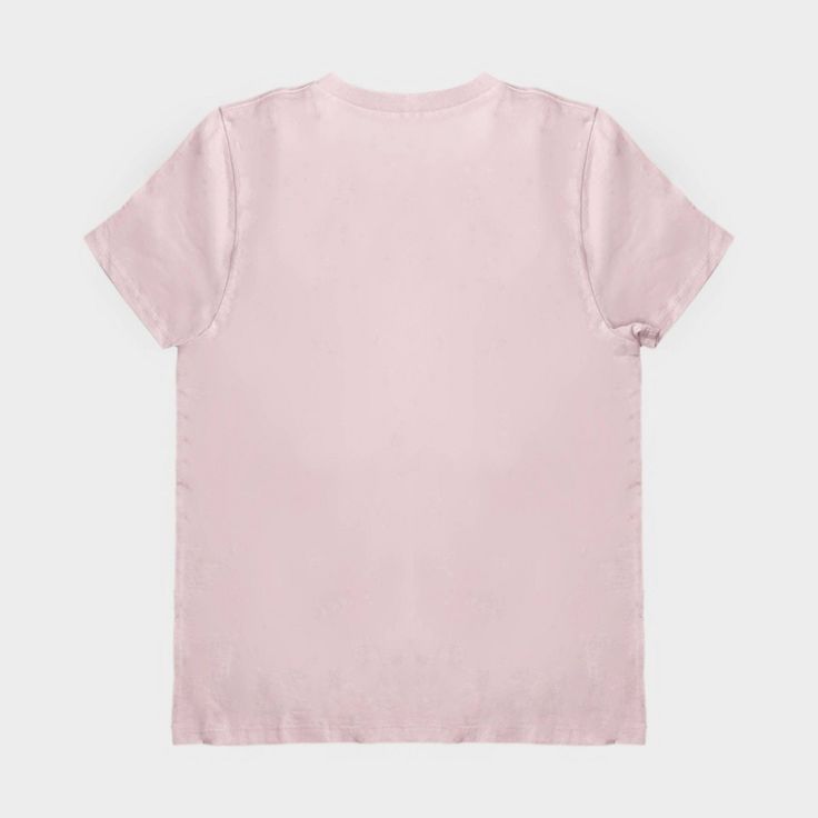 Refresh your kid's tee collection with this Barbie Logo Short-Sleeve Graphic T-Shirt. Made from a midweight cotton jersey fabric, this tagless T-shirt is tailored in a standard fit to keep them comfortable during any activity. The light pink tee features the "Barbie" logo written in rainbow colors across the front, making a fun pairing with any style of bottoms. Basic Pink Tops With Screen Print, Basic Pink Top With Screen Print, Basic Pink Screen Print Top, Screen Print Crew Neck Tops, Pre-shrunk Pink Relaxed Fit T-shirt, Solid Color Crew Neck Top With Screen Print, Pink Relaxed Fit Short Sleeve T-shirt, Barbie Logo, Cotton Jersey Fabric