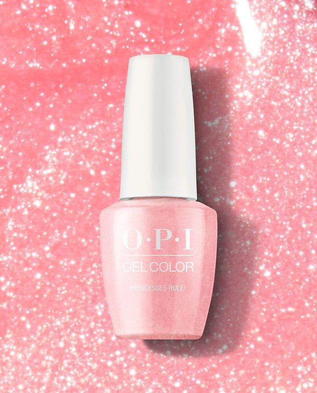 OPI Gel #GCR44 - Princesses Rule! / Intelli-Gel Opi Princesses Rule, Pink Gel Nail Polish, Opi Red, Makeup Bride, Pink Gel Nails, Gel Lamp, Pink Gel, Pink Nail Polish, Get Nails