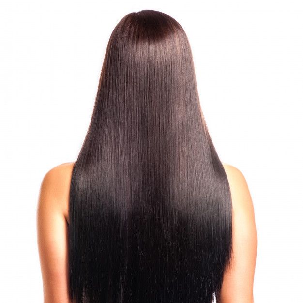 Back view of a woman with long straight ... | Premium Photo #Freepik #photo #people #woman #hair #beauty Long Straight Black Hair, Long Shiny Hair, Straight Black Hair, Long Healthy Hair, Straight Blonde Hair, Hair Color Shampoo, Hair Problems, Hair Dye Colors, Long Straight Hair