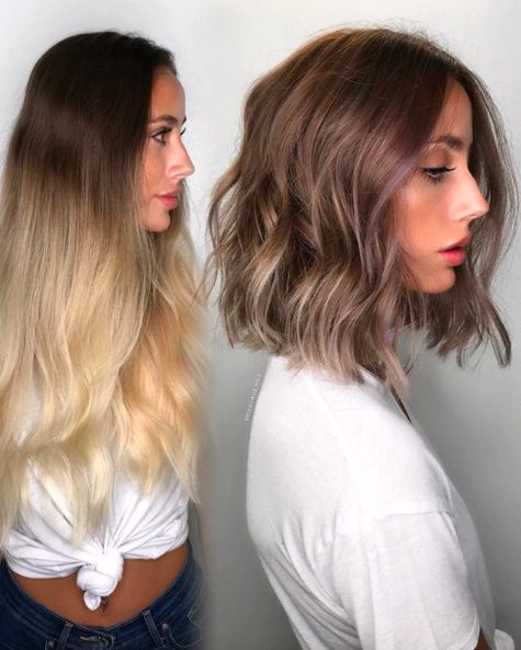 Short Red Hair, Long To Short Hair, Short Hairstyles For Thick Hair, Punk Hair, Short Hair Balayage, Short Wavy Hair, Girl Haircuts, Hair Makeover, Short Blonde Hair