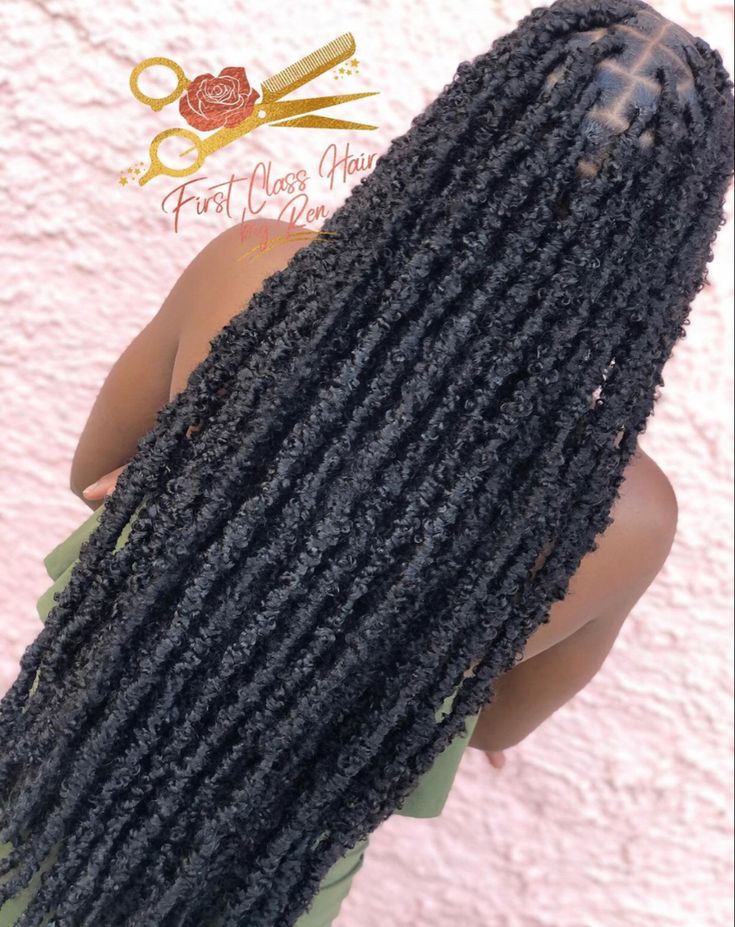 Soft Locs Medium Size, Locs Hairstyles For Women Weave, Butterfly Locks, Butterfly Locs, Pretty Butterfly, Goddess Braids Hairstyles, Box Braids Hairstyles For Black Women, Cute Braided Hairstyles, Braids Hairstyles Pictures