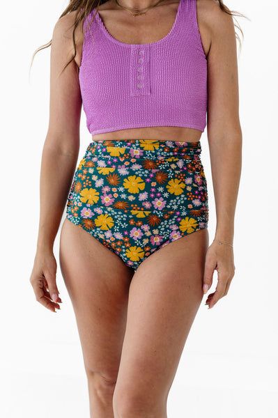 Bali Floral High Waisted Ruched Bottoms Color Background, Rich Girl, Style Me, Bali, Floral Print, High Rise, High Waisted, Floral, Closet