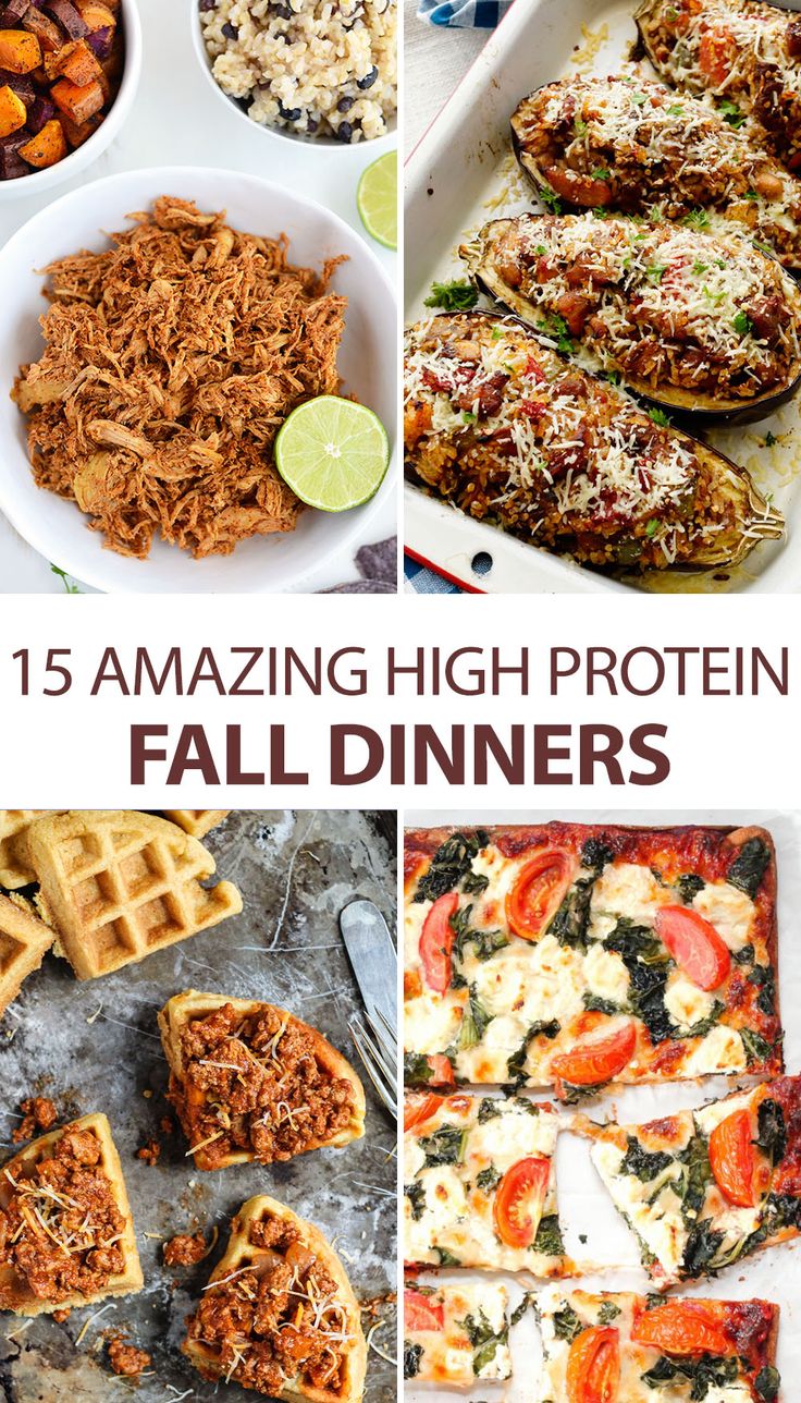 15 amazing high protein fall dinners that are easy to make and delicious for the whole family