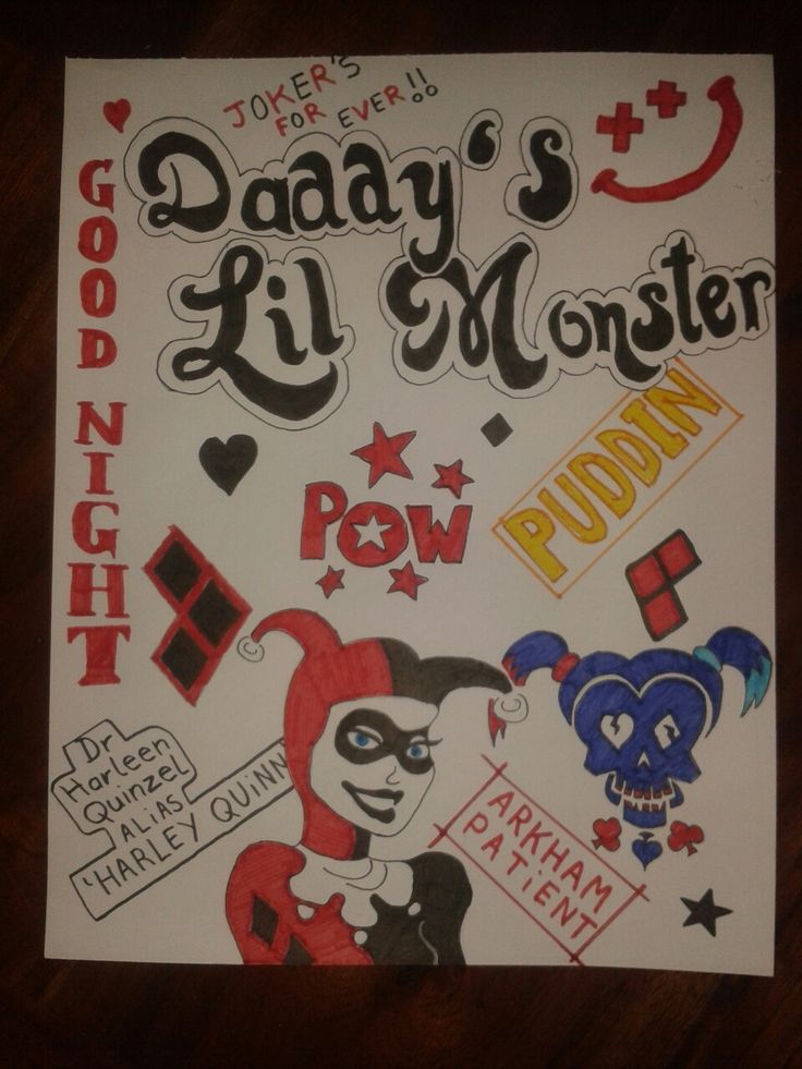 an image of some stickers on a sheet of paper that says daddy's lil monster