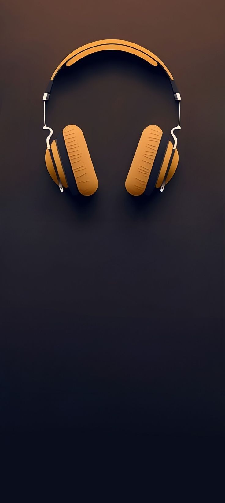 the headphones have been placed on top of each other