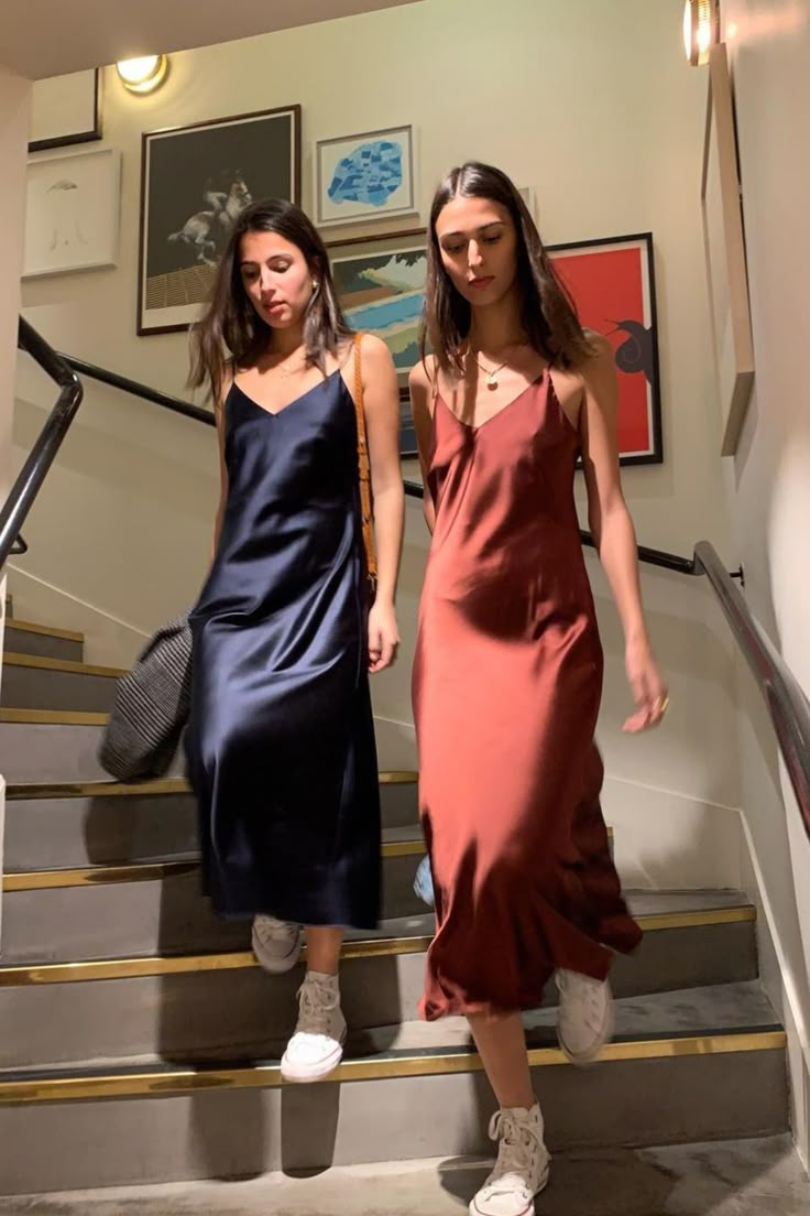 Our Silk Slip Dresses - Excess Only Silk Slip Dresses - - Composition 100% SILK - Fabric found in LONDON, UK - Garment made in LONDON, UK Silk Dresses Outfit, Slip Dress Outfit, Silk Prom Dress, Travel Clothes Women, Silk Dresses, Travel Clothes, Grunge Look, Slip Dresses, Silk Slip Dress