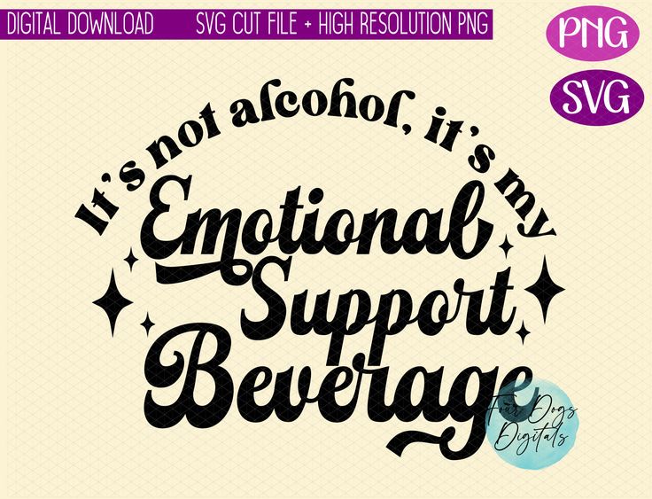 it's not alcohol it's my national support beverage svg file