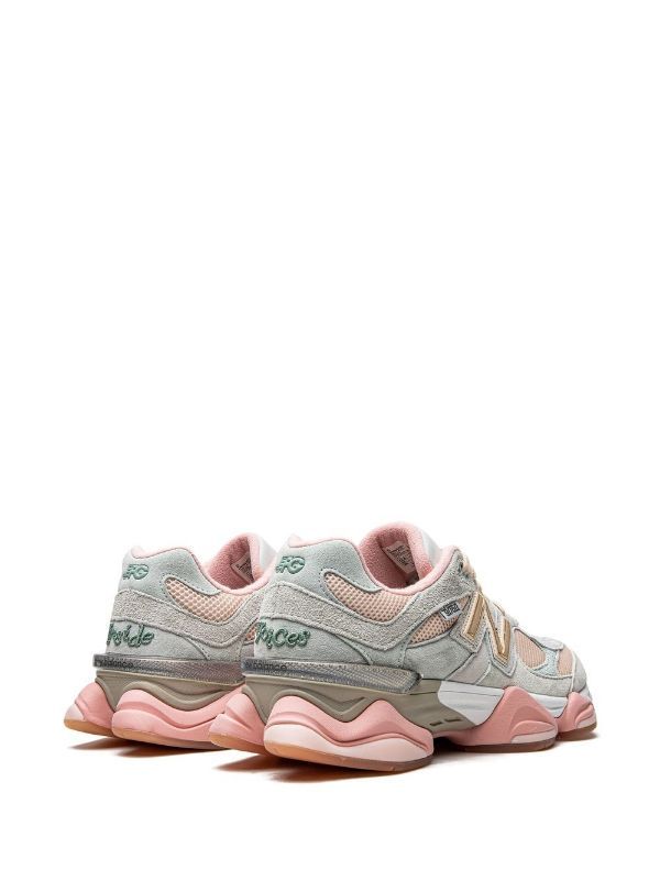 New Balance x Joe Freshgoods 9060 "Inside Voices - Baby Shower Blue" Sneakers - Farfetch Nb 9060, Joe Freshgoods, Baby Shower Blue, New Balance 9060, Athleisure Shoes, Blue Baby Shower, Blue Sneakers, Pink Suede, Trinidad And Tobago