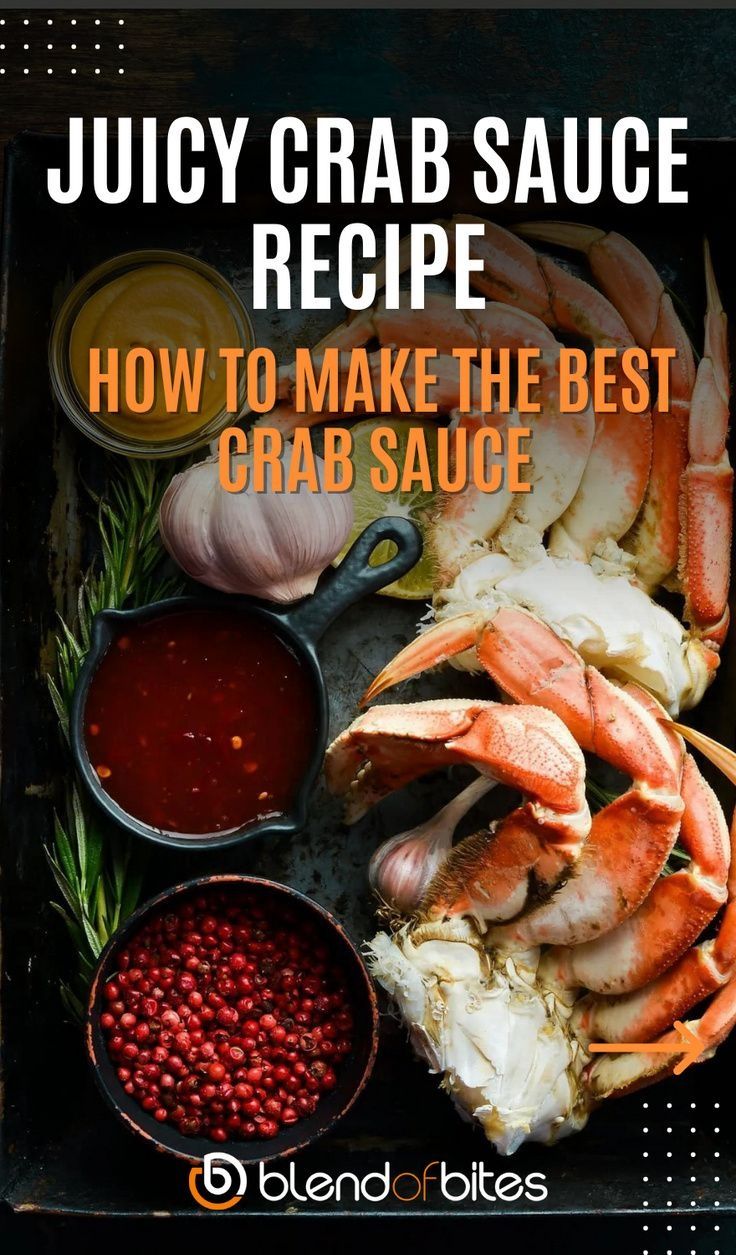 the cover of juicy crab sauce recipe