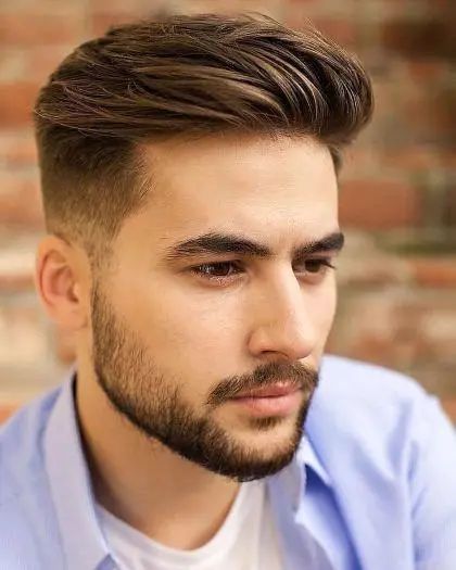 Top 30 Professional & Business Hairstyles for Men | Haircut Inspiration Partition Hairstyle, Modern Quiff, Trendy Mens Hairstyles, Male Hairstyles, Mens Hairstyles With Beard, Beard Styles Short, Gents Hair Style, Hairstyle Men, Mens Hairstyles Thick Hair