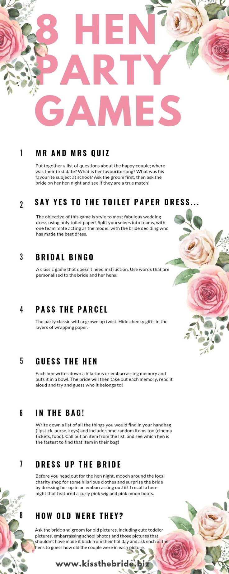 the 8 hen party games that are perfect for any bride to have on her wedding day